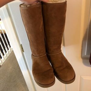Tall tan UGG boots size 11